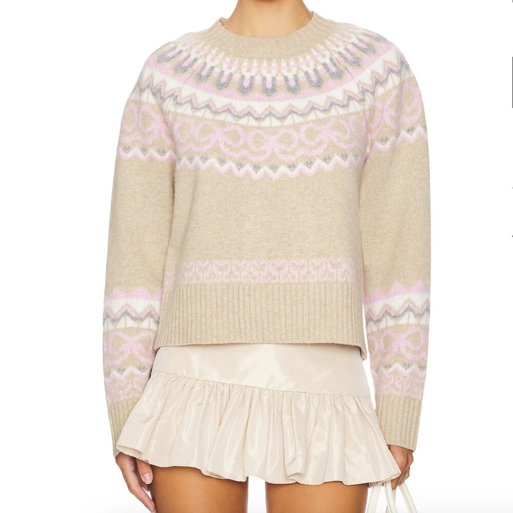 LoveShackFancy Charlesey Sweater (sz M)